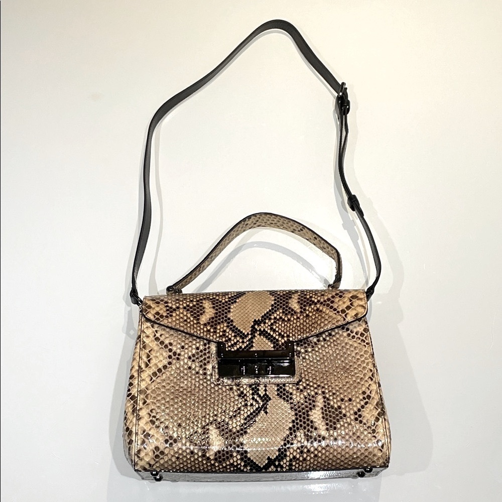 Nursace Snakeskin Print Handbag / Purse Shoulder / Side Bag / Crossbody Bag - Picture 10 of 16